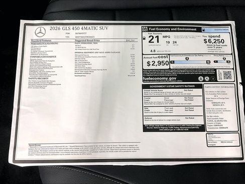 New 2026 Mercedes-Benz GLS 450 4MATIC image 19