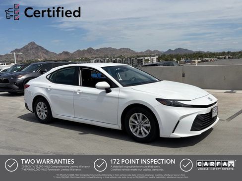 Used 2025 Toyota Camry LE FWD image 1
