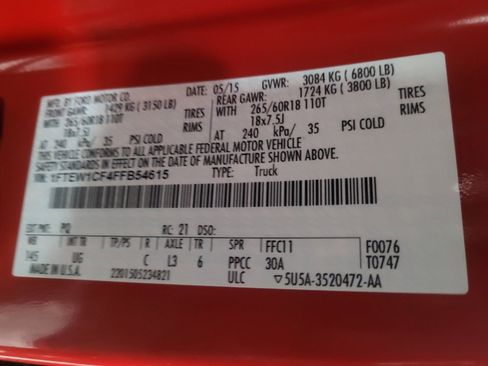 Used 2015 Ford F150 XLT w/ Equipment Group 301A Mid image 33