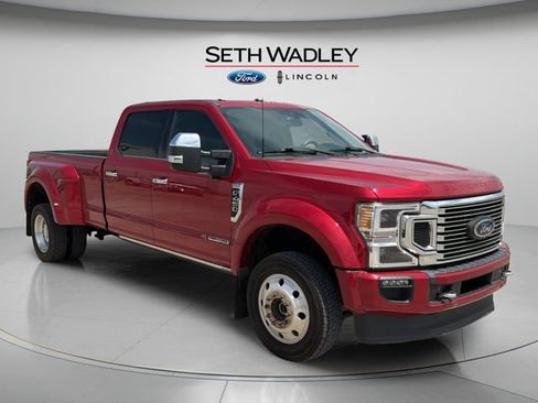 Certified 2022 Ford F450 Platinum w/ FX4 Off-Road Package AWD/4WD image 1