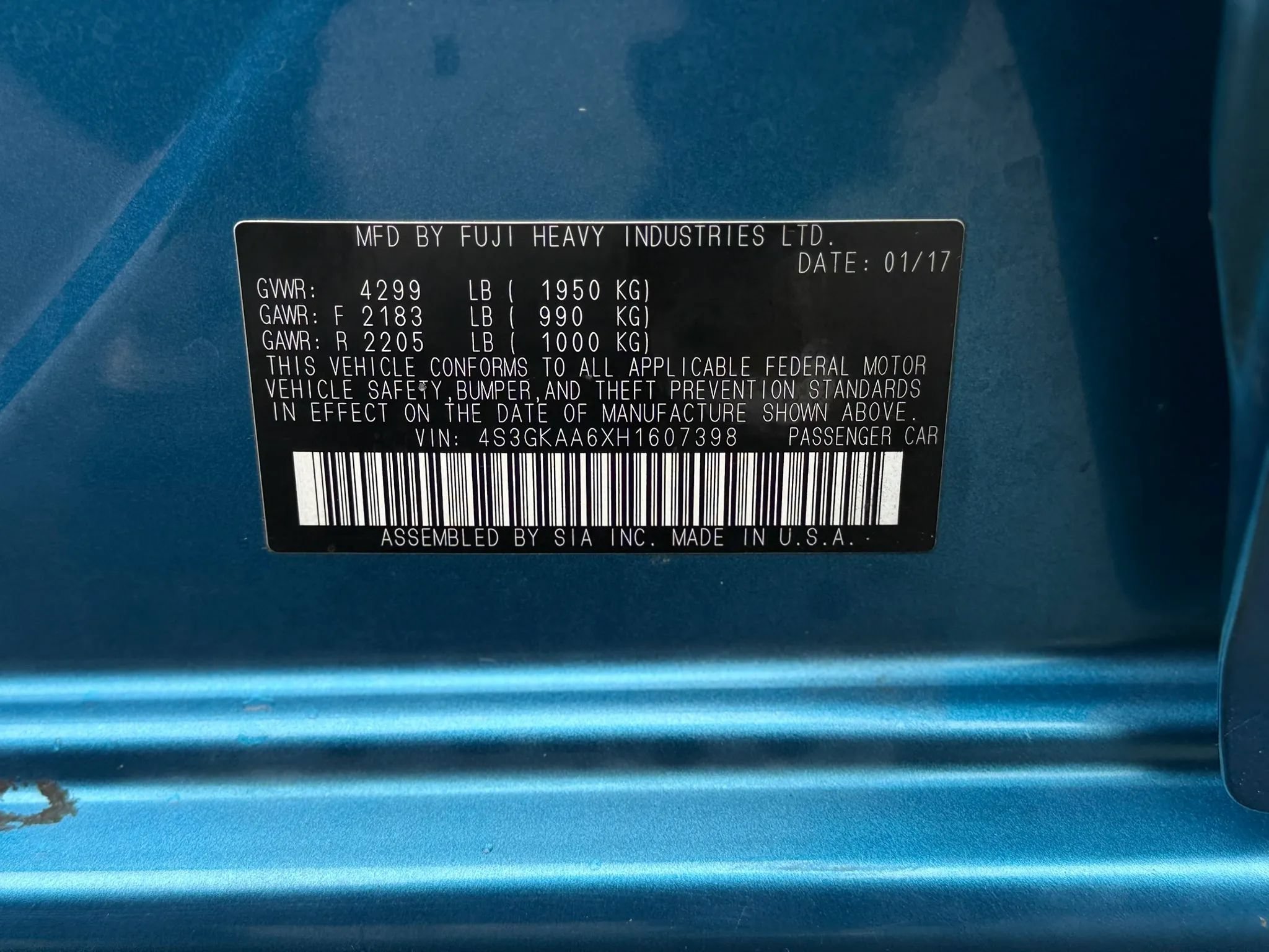 Used 2017 Subaru Impreza 2.0i AWD/4WD image 41