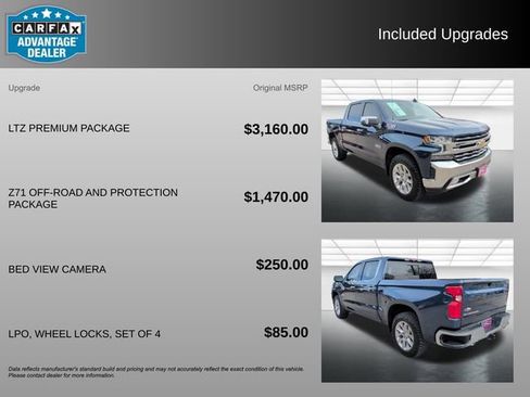 Used 2022 Chevrolet Silverado 1500 LTZ w/ LTZ Premium Package image 3