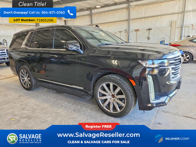 Used 2021 Cadillac Escalade Premium Luxury Platinum AWD/4WD image 5