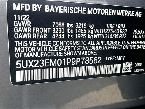 Used 2023 BMW X7 xDrive40i w/ M Sport Package image 41