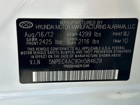Used 2013 Hyundai Sonata Limited w/ Premium Pkg FWD image 39