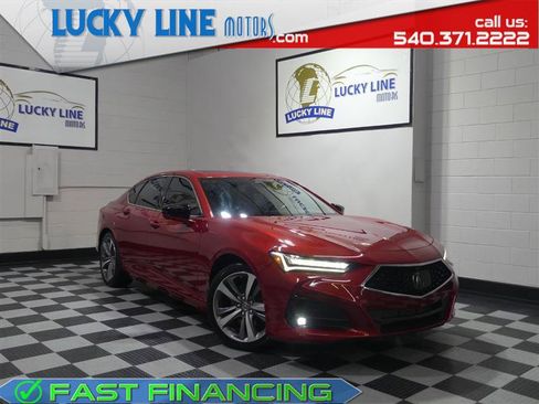 Used 2021 Acura TLX w/ Advance Package FWD image 1
