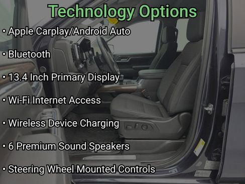 Used 2024 Chevrolet Silverado 1500 LT Trail Boss w/ LPO, Dark Essentials Package AWD/4WD image 14