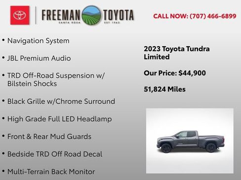 Used 2023 Toyota Tundra Limited w/ TRD Off-Road Package image 11