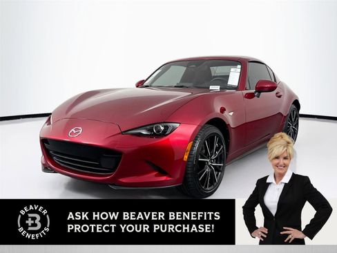 Certified 2024 MAZDA MX-5 Miata RF Grand Touring w/ Weather Package image 1