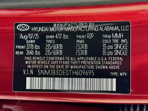 Certified 2026 Hyundai Tucson SEL FWD image 46