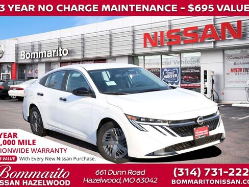 New 2026 Nissan Sentra S w/ Floor Mat Package image 1