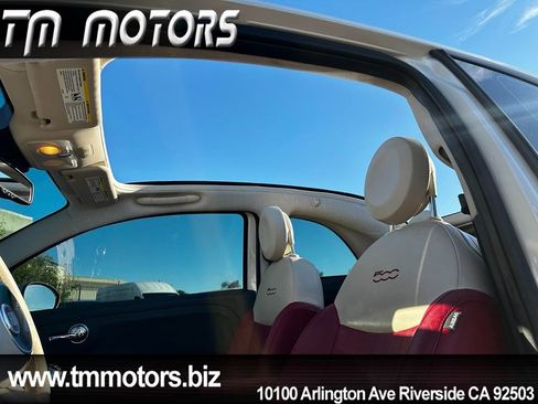 Used 2013 FIAT 500 Lounge w/ Luxury Leather Pkg image 8