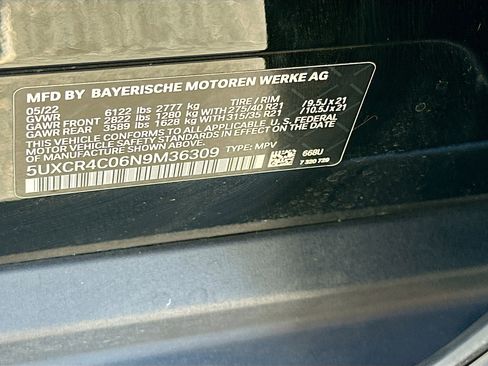 Used 2022 BMW X5 sDrive40i w/ Parking Assistance Package image 39