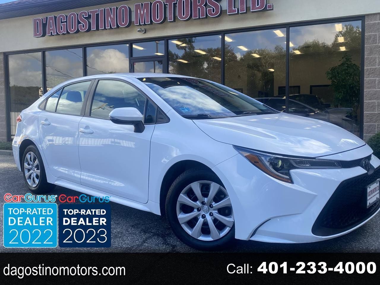 Used 2021 Toyota Corolla LE w/ Carpet Mat Package (TMS) FWD image 1