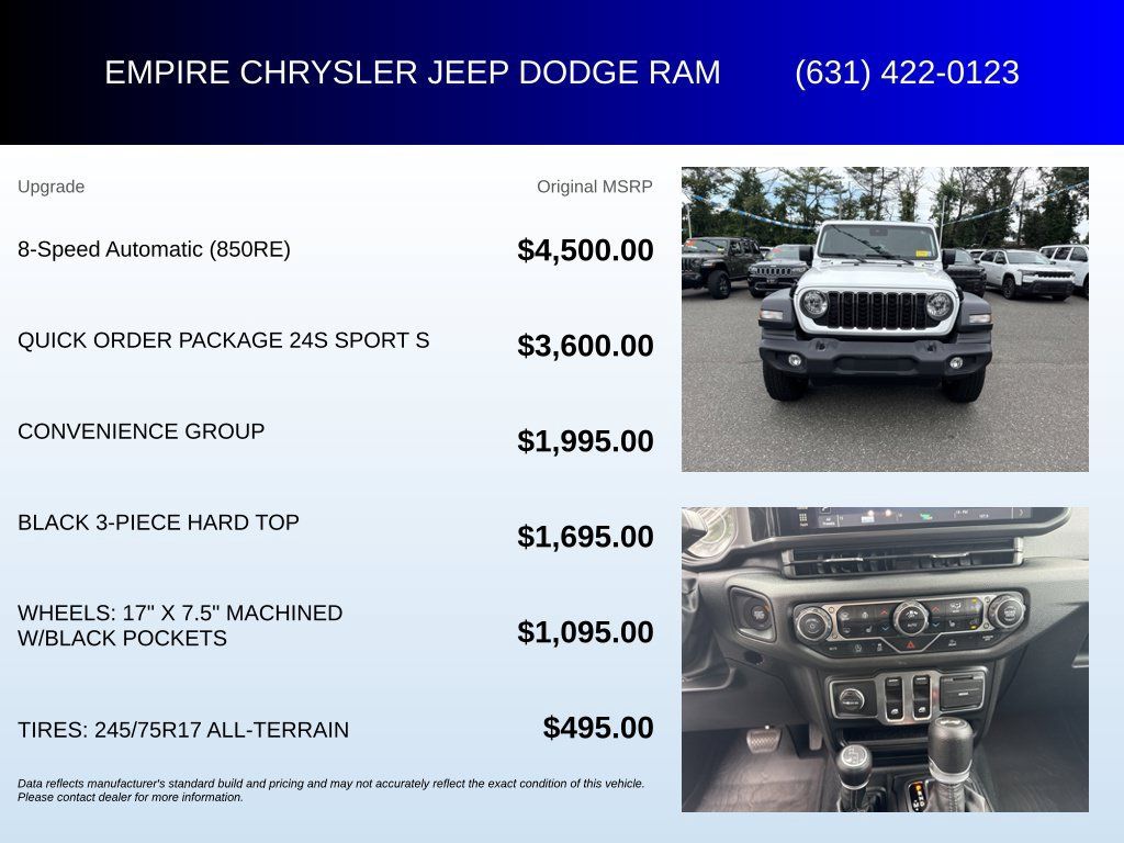 Used 2024 Jeep Wrangler Sport AWD/4WD image 6