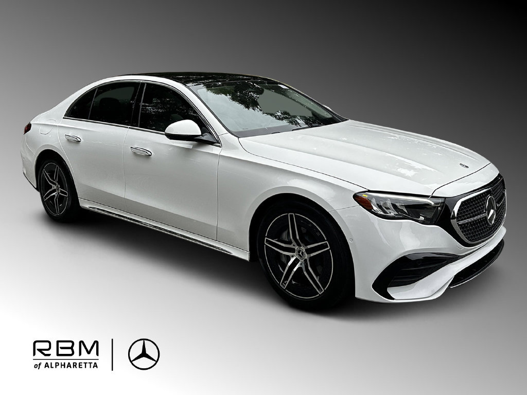 Certified 2025 Mercedes-Benz E 450 4MATIC Sedan w/ Winter Package image 1