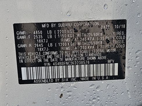 Used 2019 Subaru Outback 3.6R Limited w/ Popular Package #2 image 14