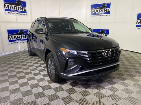 Used 2022 Hyundai Tucson Blue AWD/4WD image 1