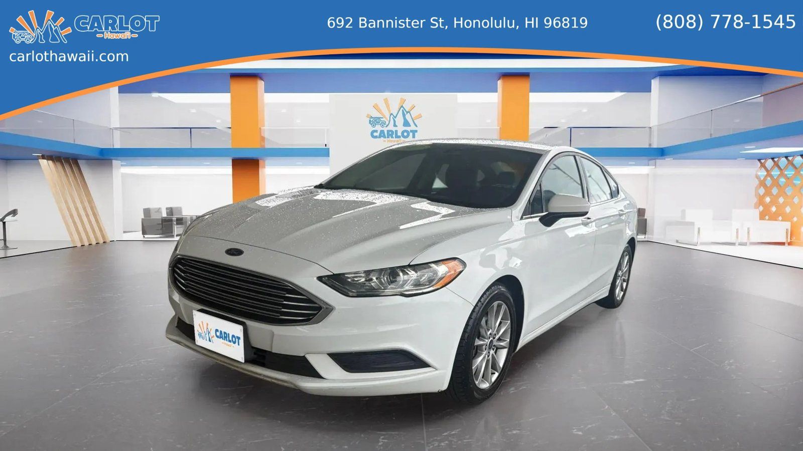 Used 2017 Ford Fusion SE FWD image 4