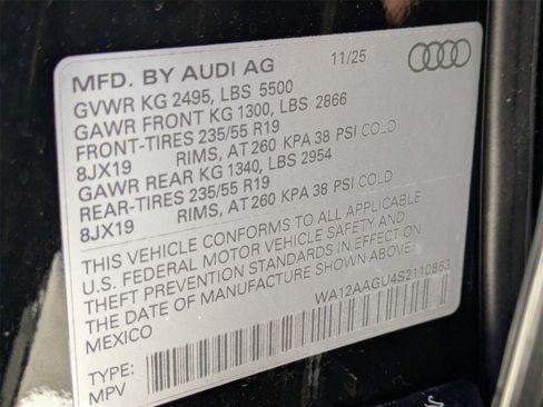 New 2025 Audi Q5 2.0T Premium Plus image 17