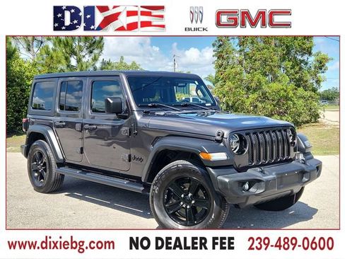 Used 2021 Jeep Wrangler Unlimited Sport w/ LED Headlamp & Fog Lamp Group AWD/4WD image 1