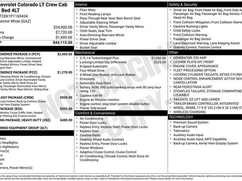 Used 2023 Chevrolet Colorado LT w/ LT Convenience Package II AWD/4WD image 5
