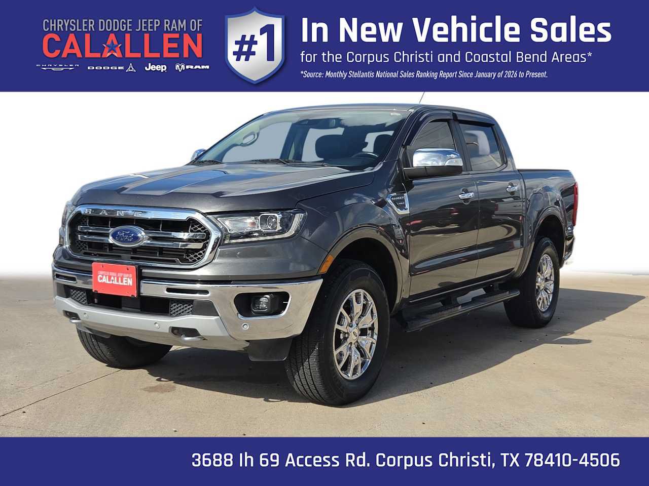 Used 2020 Ford Ranger Lariat w/ Equipment Group 501A Mid AWD/4WD image 1
