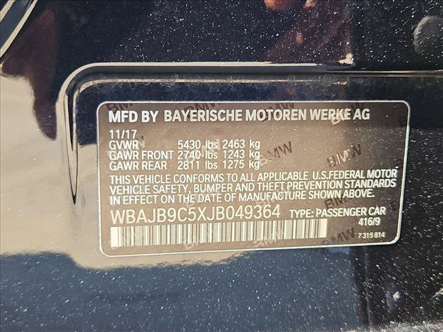 Used 2018 BMW M550i xDrive AWD/4WD image 26