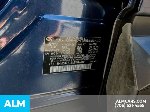 Certified 2021 Hyundai Santa Fe Limited FWD image 21