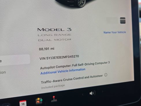 Used 2021 Tesla Model 3 Long Range AWD/4WD image 6