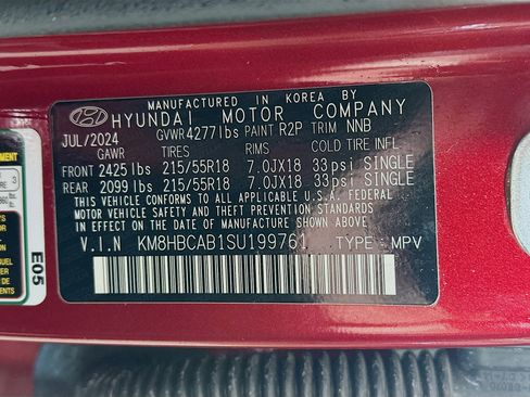 Certified 2025 Hyundai Kona SEL AWD/4WD image 29