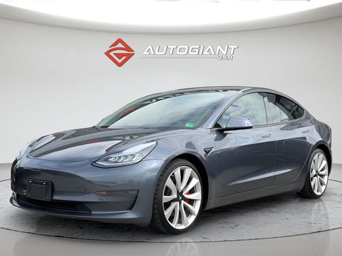 Used 2019 Tesla Model 3 Long Range AWD/4WD image 1