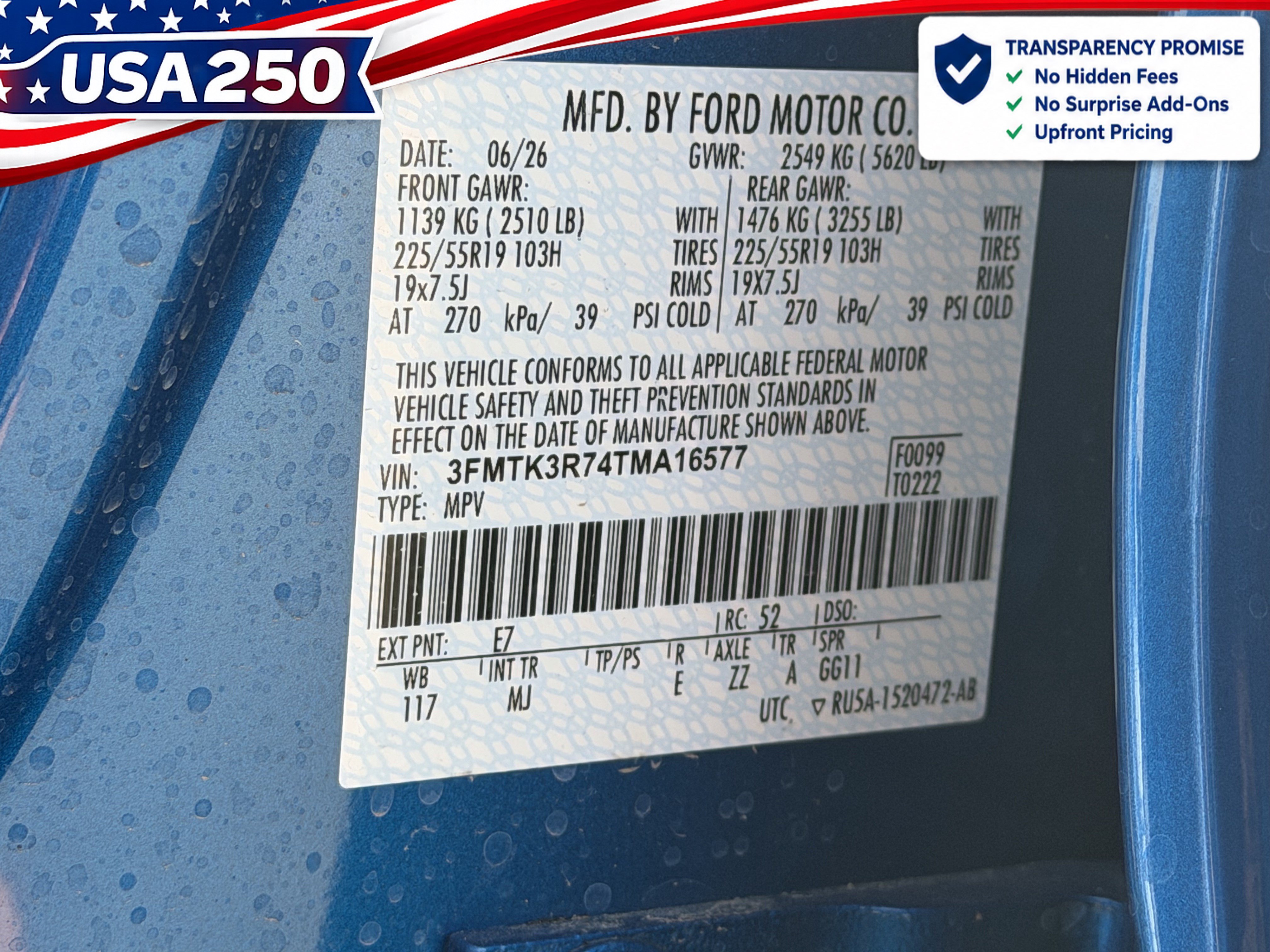 New 2026 Ford Mustang Mach-E Premium RWD image 25