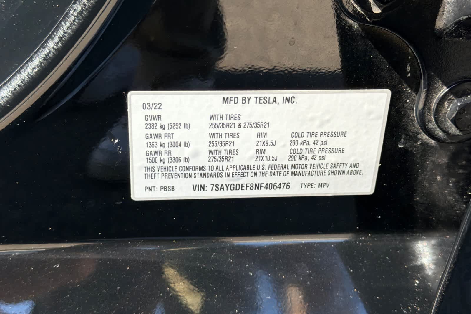 Used 2022 Tesla Model Y Performance AWD/4WD image 32