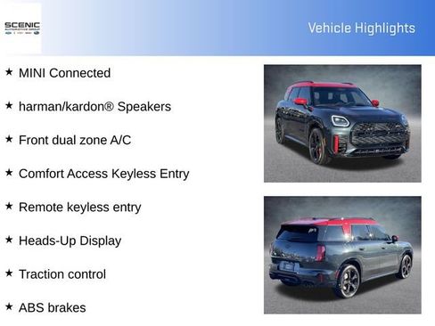 Used 2025 MINI Cooper Countryman John Cooper Works w/ Comfort Package Max image 10