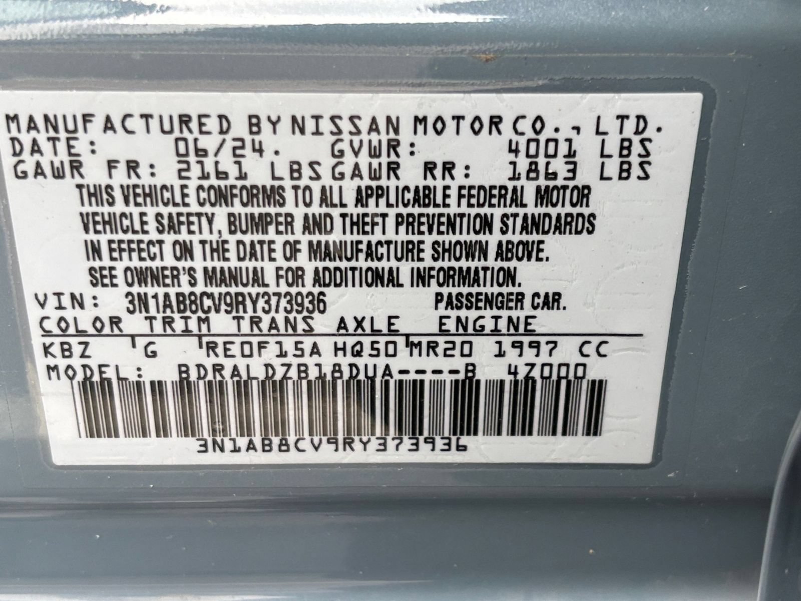 Used 2024 Nissan Sentra SV FWD image 24