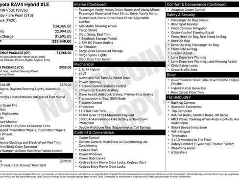 Certified 2025 Toyota RAV4 XLE w/ Convenience Package AWD/4WD image 28