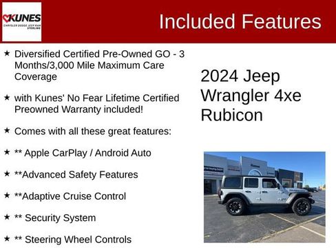 Used 2024 Jeep Wrangler Unlimited Rubicon 4xe image 2