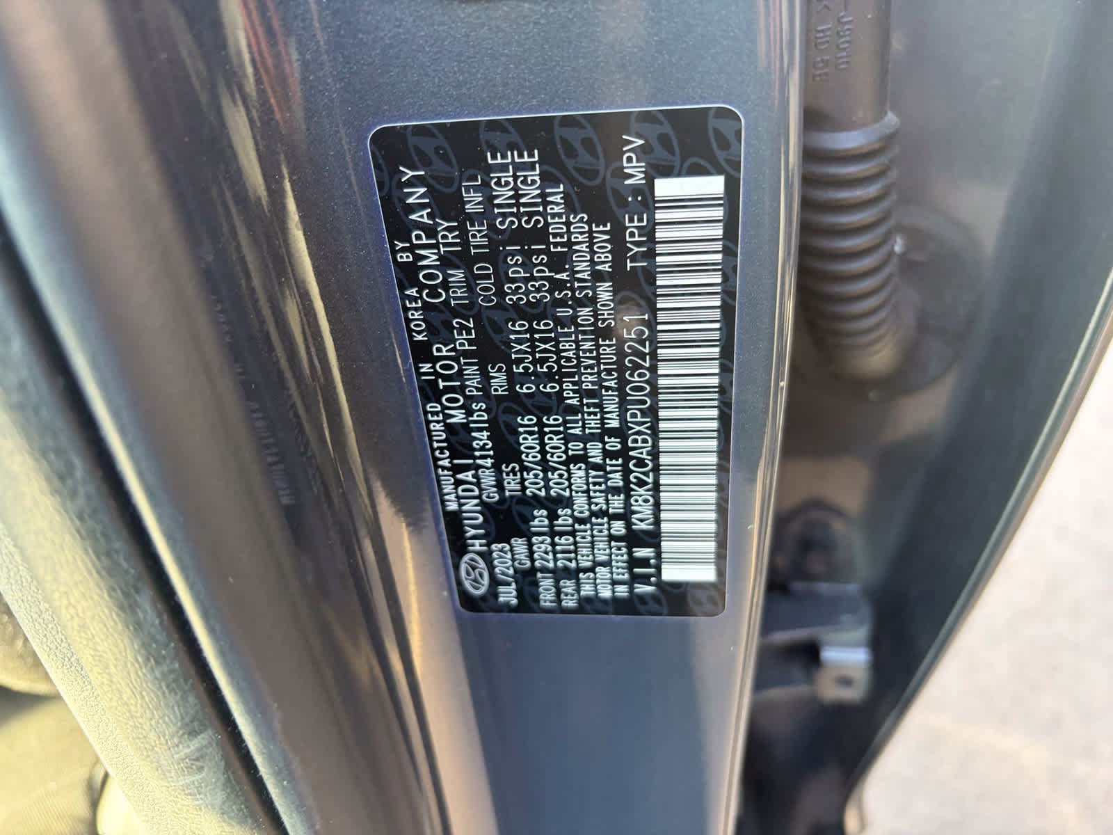 Used 2023 Hyundai Kona SE w/ Cargo Package AWD/4WD image 9