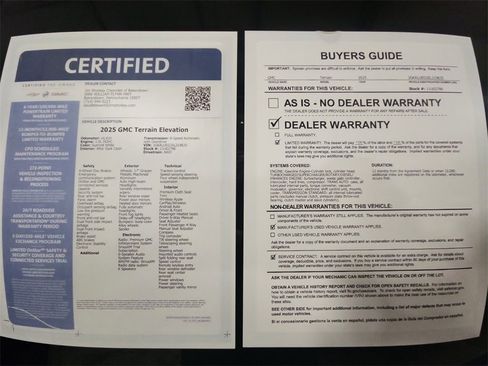 Certified 2025 GMC Terrain Elevation image 36