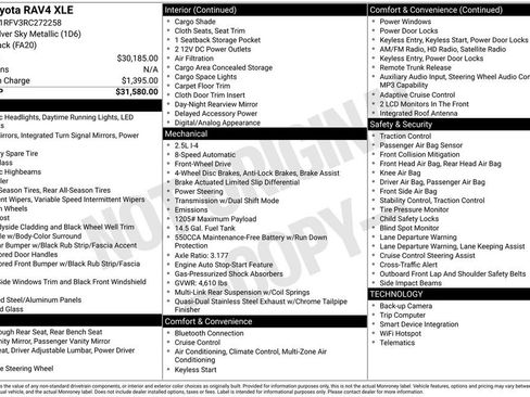Used 2024 Toyota RAV4 XLE image 7