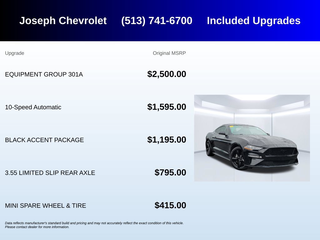 Used 2022 Ford Mustang GT w/ Equipment Group 301A RWD image 6