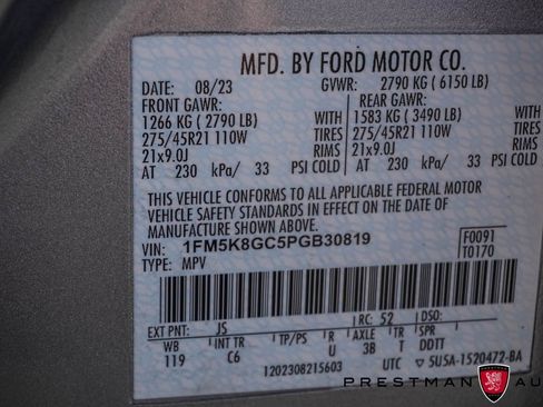 Used 2023 Ford Explorer ST w/ Equipment Group 401A image 27