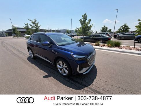 Used 2023 Audi Q4 e-tron Premium Plus AWD/4WD image 2