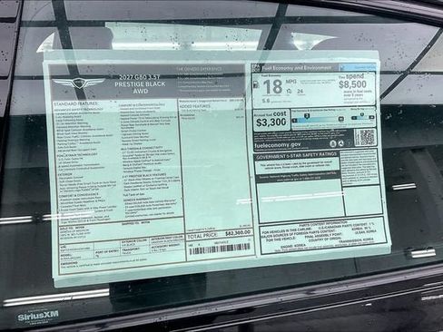 New 2027 Genesis G80 3.5T Prestige AWD/4WD image 38