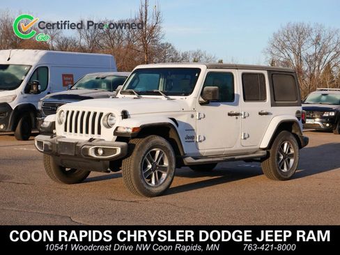 Certified 2019 Jeep Wrangler Unlimited Sahara image 1