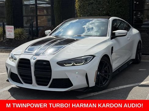 Used 2021 BMW M4 Coupe w/ Parking Assistance Package RWD image 1