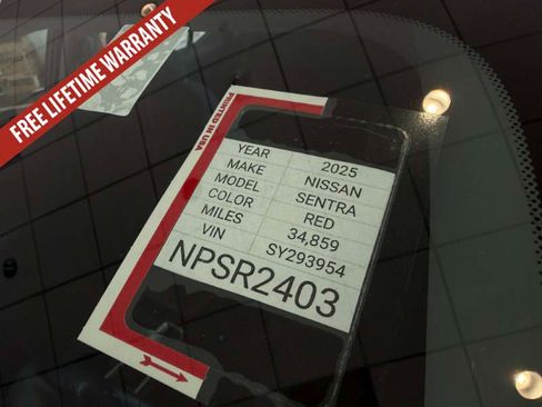 Used 2025 Nissan Sentra SR FWD image 37