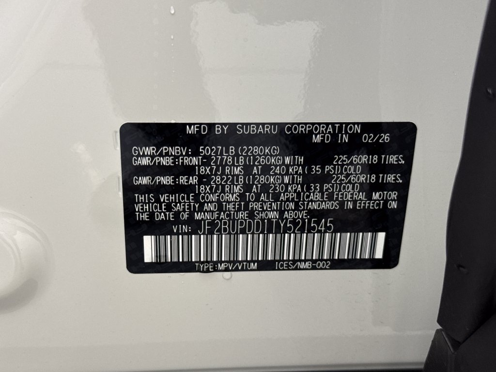 New 2026 Subaru Outback Limited AWD/4WD image 29