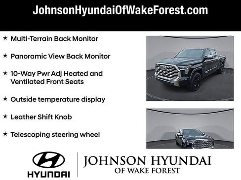 Used 2024 Toyota Tundra 1794 Edition AWD/4WD image 27
